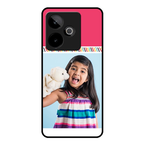 Realme GT 7 5G Custom Glass Phone Case - Line Art Design