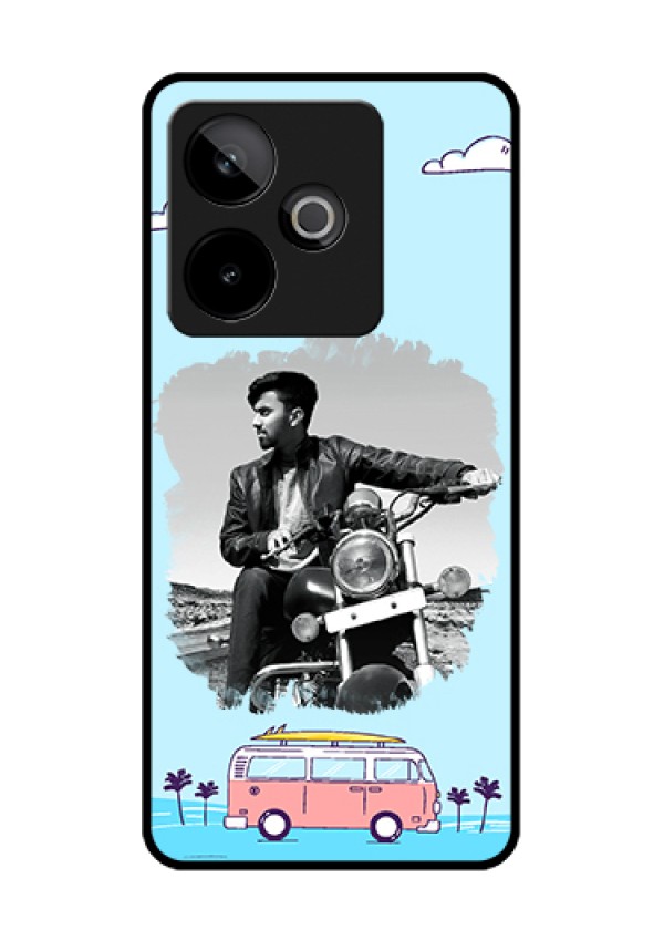 Realme GT 7 5G Custom Glass Phone Case - Travel & Adventure Design