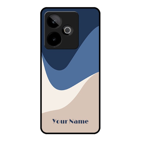 Realme GT 7 5G Custom Glass Phone Case - Abstract Drip Art Design