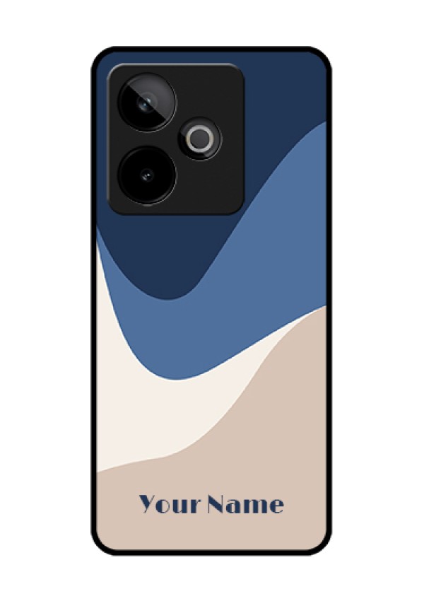 Realme GT 7 5G Custom Glass Phone Case - Abstract Drip Art Design