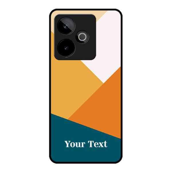 Realme GT 7 5G Custom Glass Phone Case - Stacked Multi - Colour Design