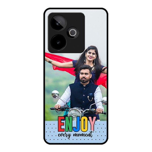 Realme GT 7 5G Custom Glass Phone Case - Enjoy Every Moment Design Realme GT 7 5G Custom Glass Phone Case - Enjoy Every Moment Design