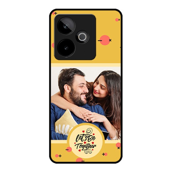 Realme GT 7 5G Custom Glass Phone Case - Lets Be Together Design Realme GT 7 5G Custom Glass Phone Case - Lets Be Together Design