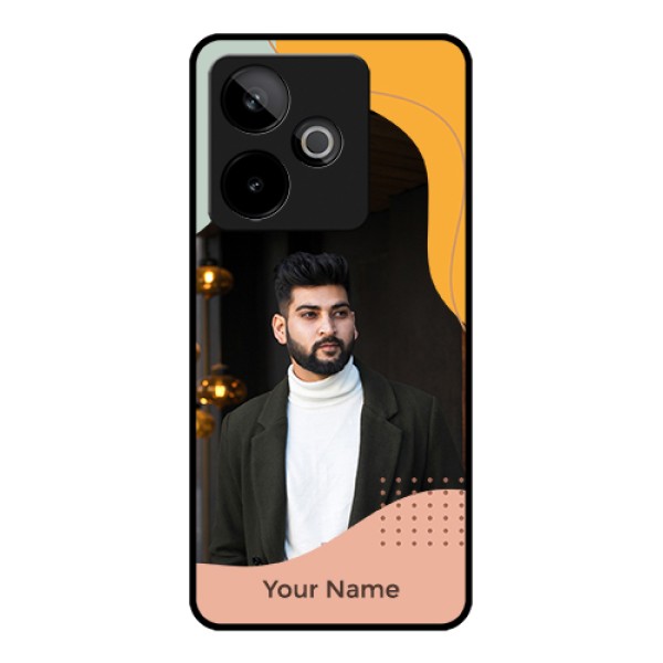 Realme GT 7 5G Custom Glass Phone Case - Tri - Coloured Overlay Design Realme GT 7 5G Custom Glass Phone Case - Tri - Coloured Overlay Design
