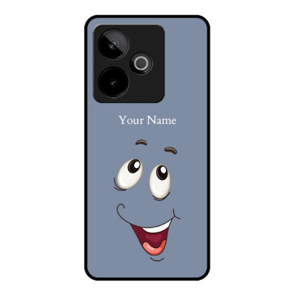 Realme GT 7 5G Custom Glass Phone Case - Laughing Cartoon Face Design Realme GT 7 5G Custom Glass Phone Case - Laughing Cartoon Face Design