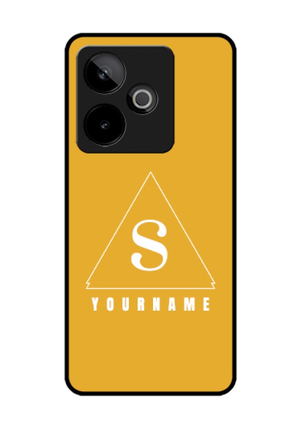Realme GT 7 5G Custom Glass Phone Case - Simple Triangle Design