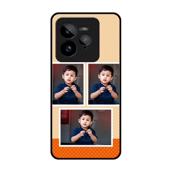 Realme GT 7 Pro Custom Glass Phone Case - Bulk Photos Upload Design