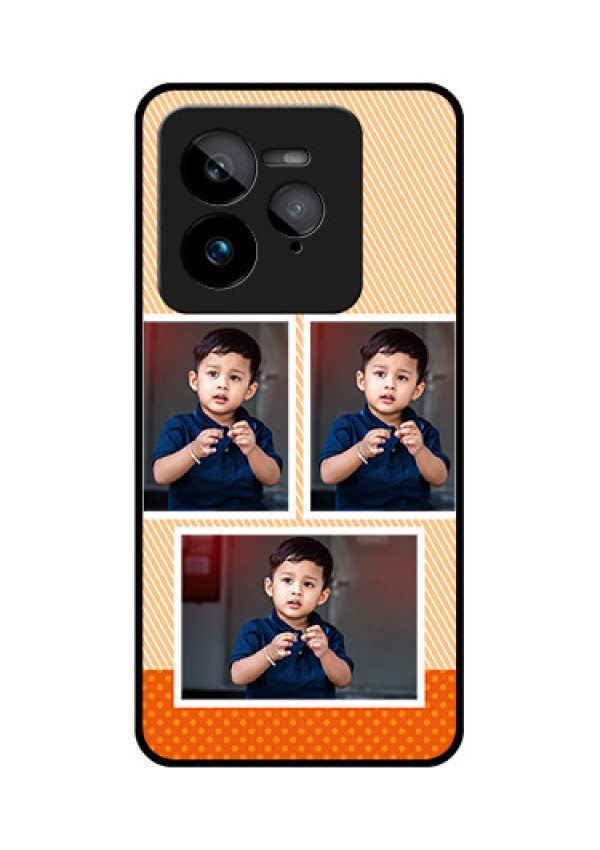 Realme GT 7 Pro Custom Glass Phone Case - Bulk Photos Upload Design