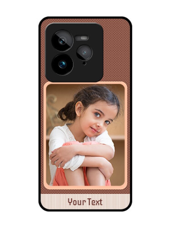 Custom Realme GT 7 Pro Custom Glass Phone Case - Simple Pic Upload Design