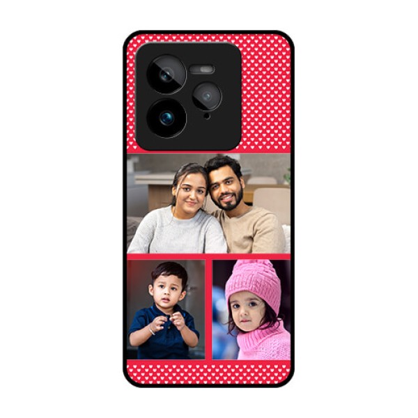 Realme GT 7 Pro Custom Glass Phone Case - Bulk Photo Upload Design Realme GT 7 Pro Custom Glass Phone Case - Bulk Photo Upload Design