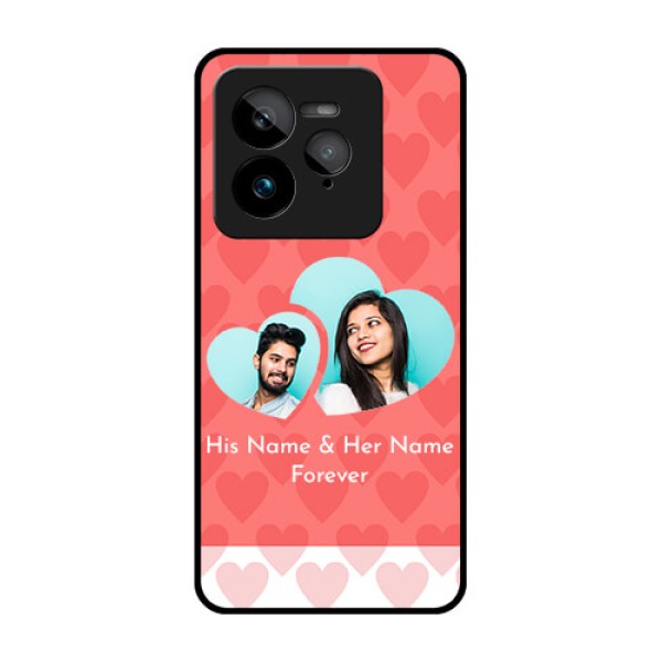 Realme GT 7 Pro Custom Glass Phone Case - Couple Pic Upload Design Realme GT 7 Pro Custom Glass Phone Case - Couple Pic Upload Design