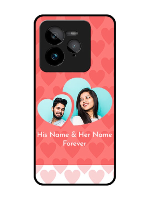 Custom Realme GT 7 Pro Custom Glass Phone Case - Couple Pic Upload Design