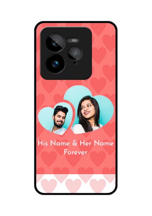 Realme GT 7 Pro Custom Glass Phone Case - Couple Pic Upload Design