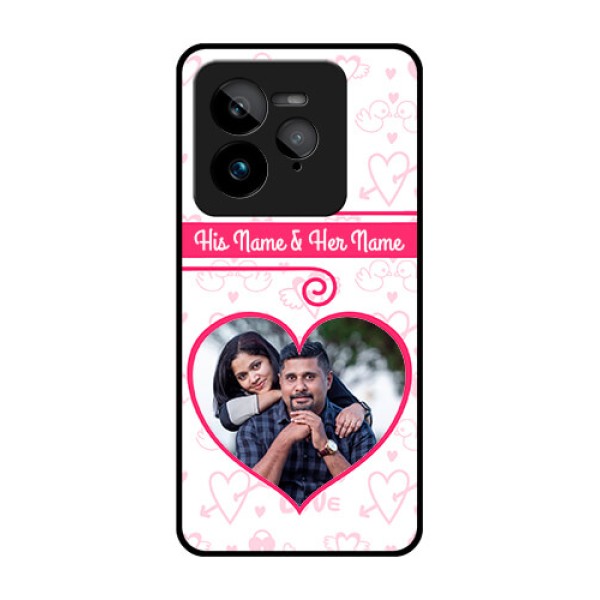 Realme GT 7 Pro Custom Glass Phone Case - Heart Shape Love Design Realme GT 7 Pro Custom Glass Phone Case - Heart Shape Love Design
