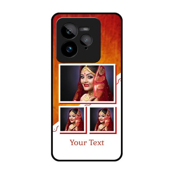 Realme GT 7 Pro Custom Glass Phone Case - Wedding Memories Design
