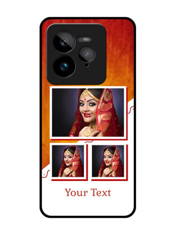 Custom Realme GT 7 Pro Custom Glass Phone Case - Wedding Memories Design