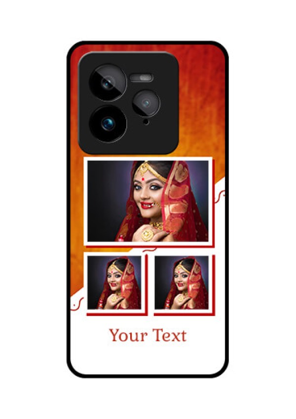 Realme GT 7 Pro Custom Glass Phone Case - Wedding Memories Design