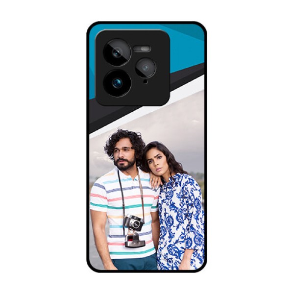 Realme GT 7 Pro Custom Glass Phone Case - Simple Pattern Photo Upload Design Realme GT 7 Pro Custom Glass Phone Case - Simple Pattern Photo Upload Design