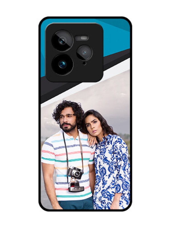 Custom Realme GT 7 Pro Custom Glass Phone Case - Simple Pattern Photo Upload Design