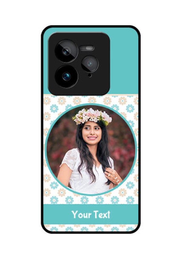 Realme GT 7 Pro Custom Glass Phone Case - Beautiful Flowers Design