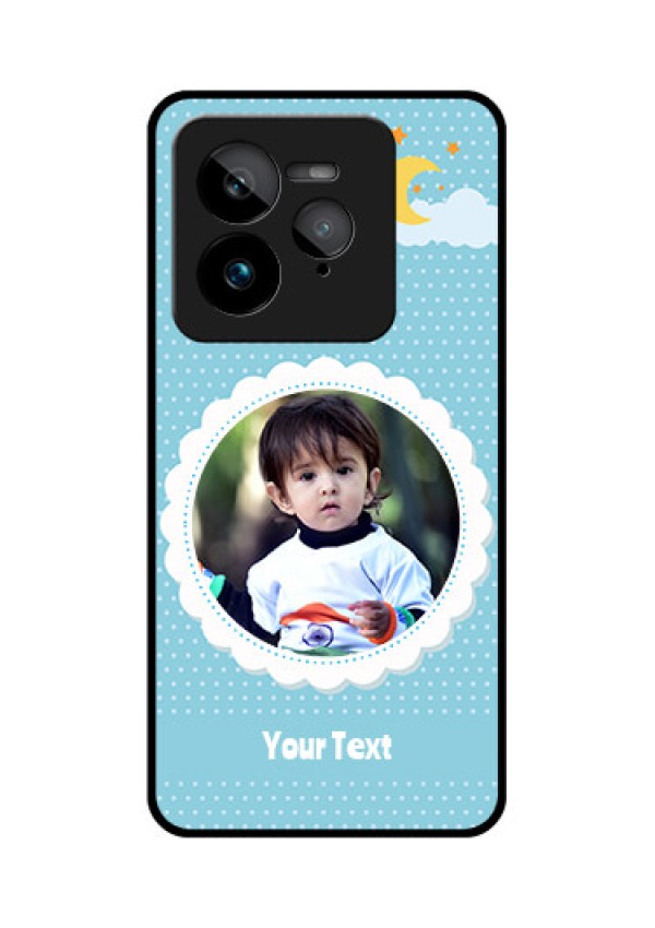 Realme GT 7 Pro Custom Glass Phone Case - Violet Pattern Design
