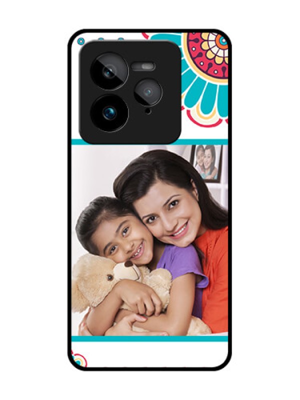 Custom Realme GT 7 Pro Custom Glass Phone Case - Flower Design