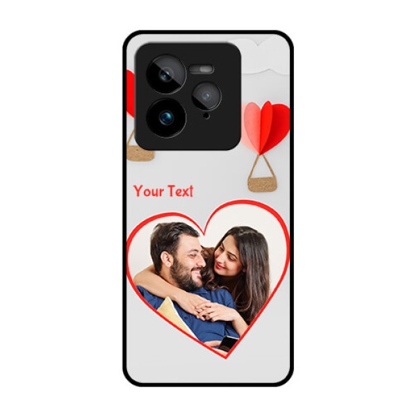 Realme GT 7 Pro Custom Glass Phone Case - Parachute Love Design