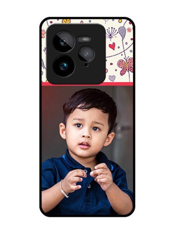 Custom Realme GT 7 Pro Custom Glass Phone Case - Premium Floral Design