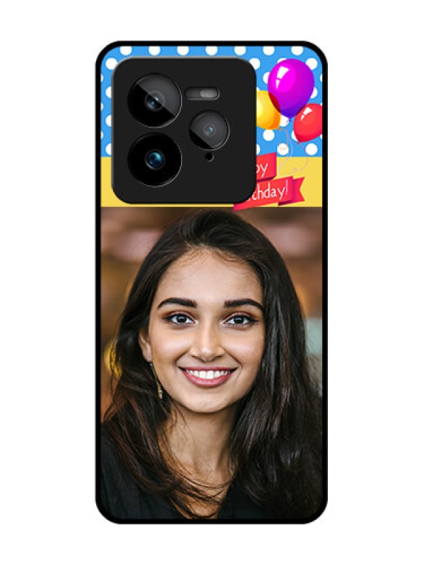 Custom Realme GT 7 Pro Custom Glass Phone Case - Happy Birthday Design