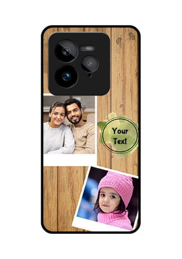 Realme GT 7 Pro Custom Glass Phone Case - Wooden Texture Design