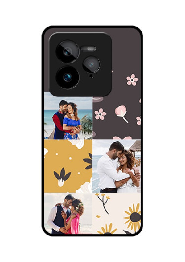 Realme GT 7 Pro Custom Glass Phone Case - 3 Images With Floral Design