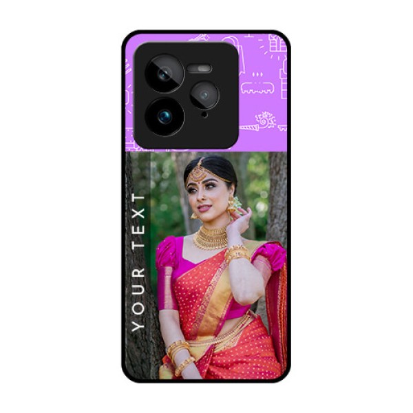 Realme GT 7 Pro Custom Glass Phone Case - Birthday Icons Design