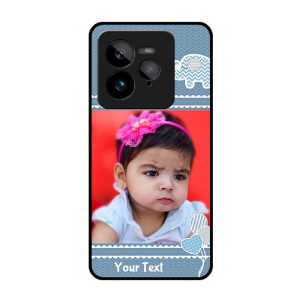 Realme GT 7 Pro Custom Glass Phone Case - With Kids Pattern Design Realme GT 7 Pro Custom Glass Phone Case - With Kids Pattern Design