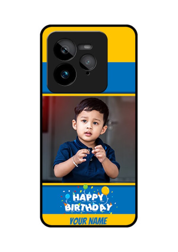 Realme GT 7 Pro Custom Glass Phone Case - Birthday Wishes Design