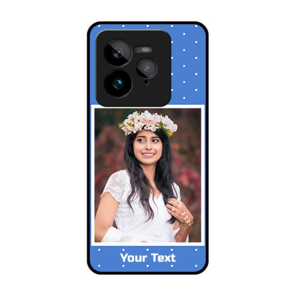 Realme GT 7 Pro Custom Glass Phone Case - Polka Dots Design