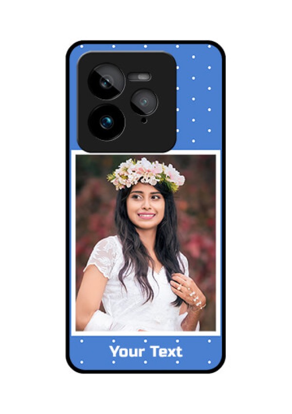 Realme GT 7 Pro Custom Glass Phone Case - Polka Dots Design