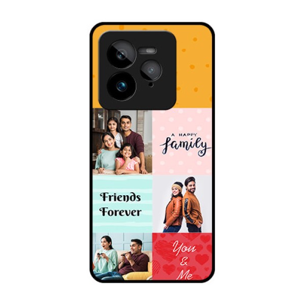 Realme GT 7 Pro Custom Glass Phone Case - Images With Quotes Design
