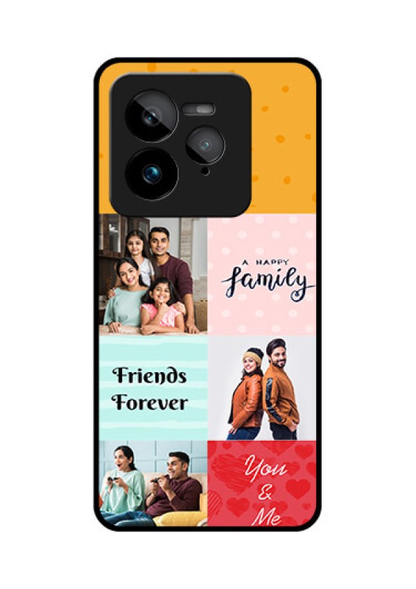 Realme GT 7 Pro Custom Glass Phone Case - Images With Quotes Design