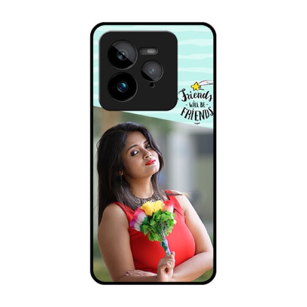 Realme GT 7 Pro Custom Glass Phone Case - Friends Picture Icon Design Realme GT 7 Pro Custom Glass Phone Case - Friends Picture Icon Design