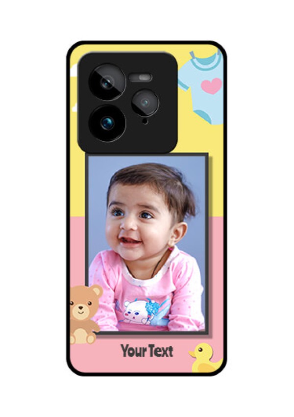 Realme GT 7 Pro Custom Glass Phone Case - Kids 2 Color Design