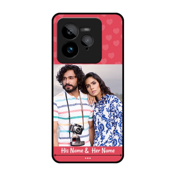 Realme GT 7 Pro Custom Glass Phone Case - Simple Love Design