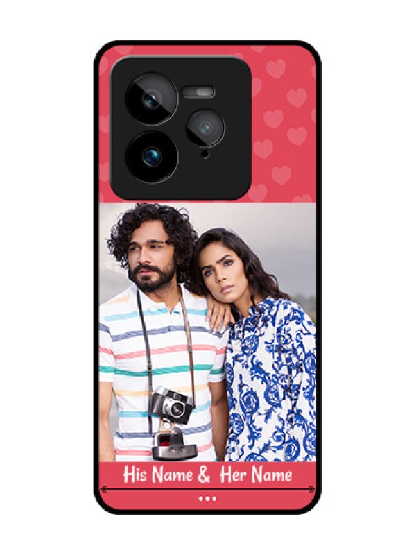 Custom Realme GT 7 Pro Custom Glass Phone Case - Simple Love Design