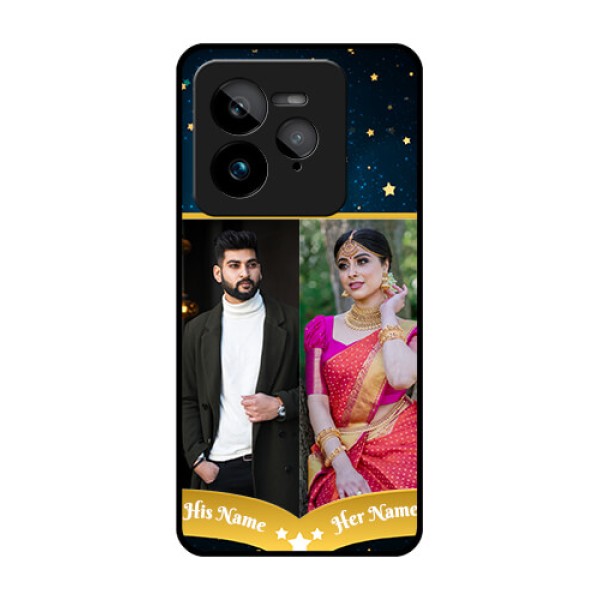 Realme GT 7 Pro Custom Glass Phone Case - Galaxy Stars Backdrop Design Realme GT 7 Pro Custom Glass Phone Case - Galaxy Stars Backdrop Design