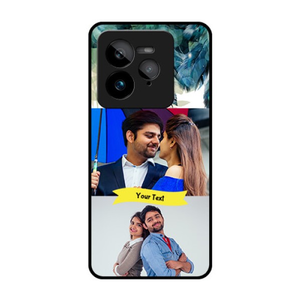 Realme GT 7 Pro Custom Glass Phone Case - Image With Boho Peacock Feather Design Realme GT 7 Pro Custom Glass Phone Case - Image With Boho Peacock Feather Design