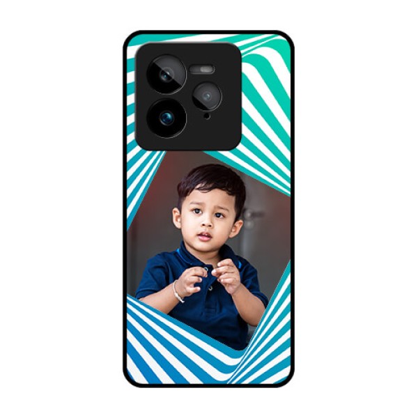 Realme GT 7 Pro Custom Glass Phone Case - Abstract Spiral Design