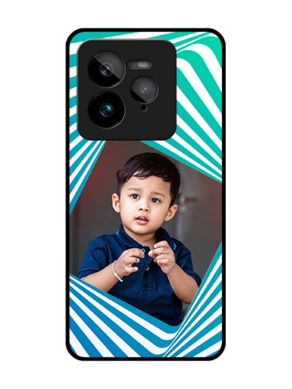 Custom Realme GT 7 Pro Custom Glass Phone Case - Abstract Spiral Design