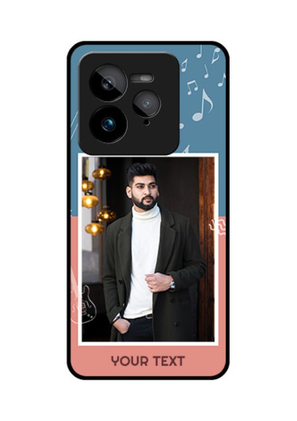 Realme GT 7 Pro Custom Glass Phone Case - With Color Musical Note Design
