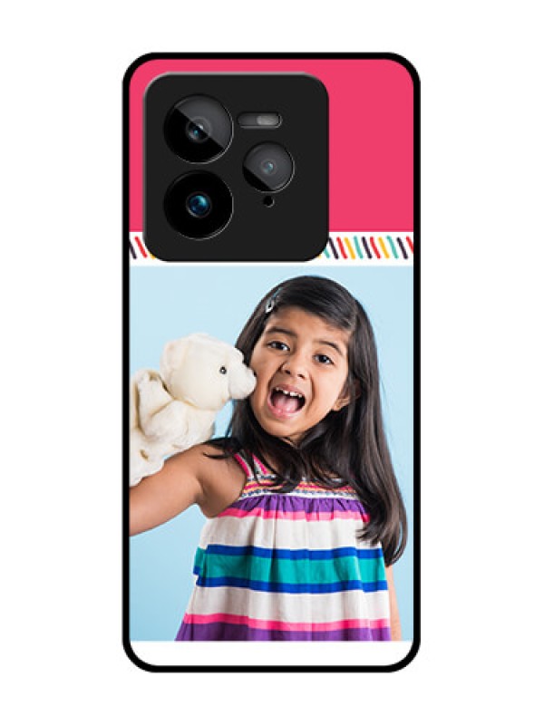 Custom Realme GT 7 Pro Custom Glass Phone Case - Line Art Design