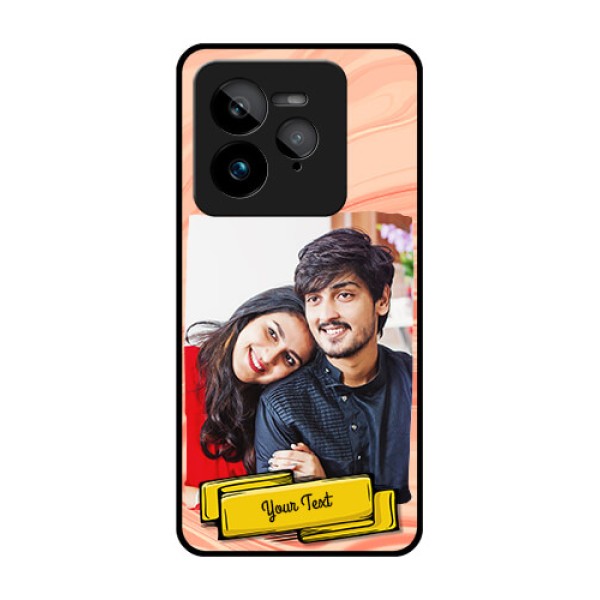 Realme GT 7 Pro Custom Glass Phone Case - Marble Texture Design Realme GT 7 Pro Custom Glass Phone Case - Marble Texture Design