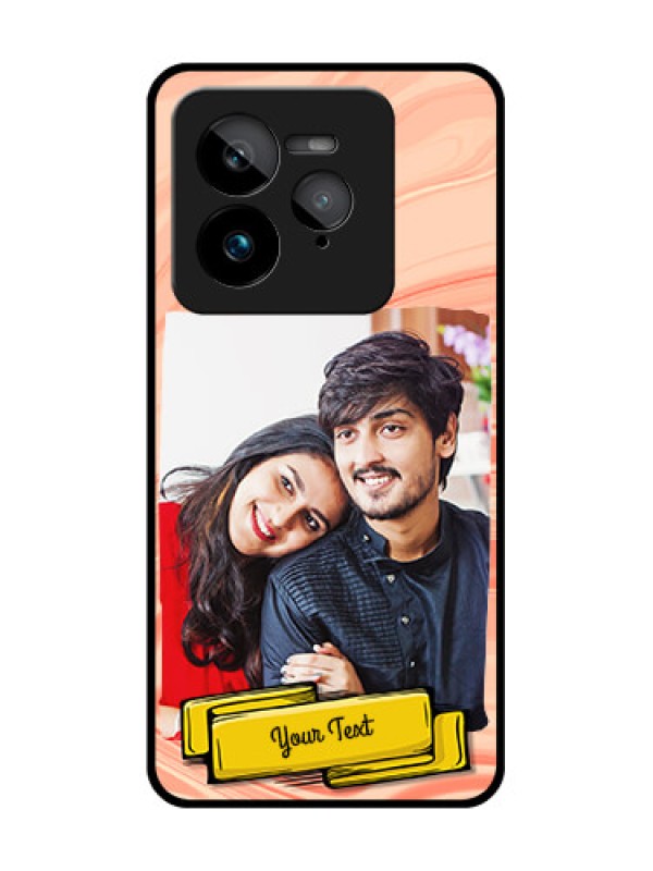 Custom Realme GT 7 Pro Custom Glass Phone Case - Marble Texture Design